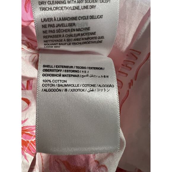 New Anthropologie Farm Rio Tiered Cutout Cover-Up Midi Dress Size Large - Picture 9 of 9